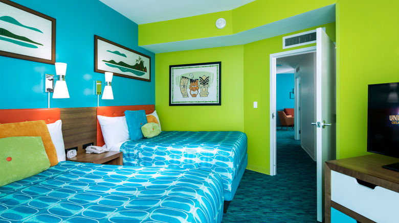 <b>Universal's Cabana Bay Beach Resort Room</b>. Images powered by <a href="https://www.leonardoworldwide.com/" title="Leonardo Worldwide" target="_blank">Leonardo</a>.