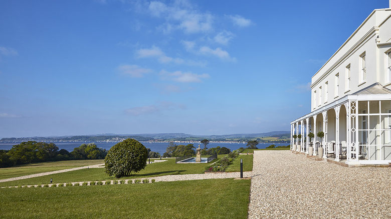 <b>Lympstone Manor Exterior</b>. Images powered by <a href="https://www.leonardoworldwide.com/" title="Leonardo Worldwide" target="_blank">Leonardo</a>.