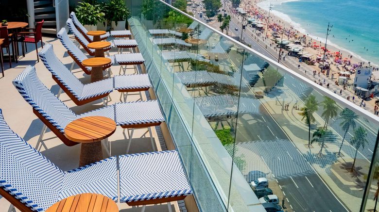 Grand Mercure Rio de Janeiro Copacabana Exterior. Images powered by <a href="https://www.leonardoworldwide.com" target="_blank" rel="noopener">Leonardo</a>.