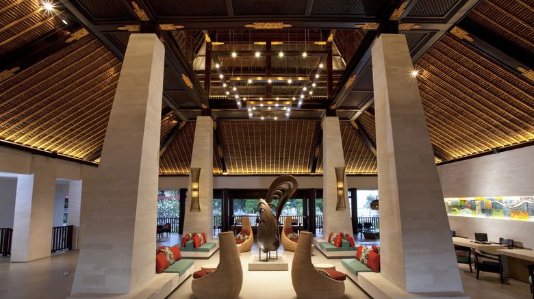 <b>Holiday Inn Resort Baruna Bali Lobby</b>. Images powered by <a href="https://leonardo.com/" title="Leonardo Worldwide" target="_blank">Leonardo</a>.