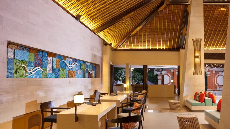 <b>Holiday Inn Resort Baruna Bali Lobby</b>. Images powered by <a href="https://leonardo.com/" title="Leonardo Worldwide" target="_blank">Leonardo</a>.