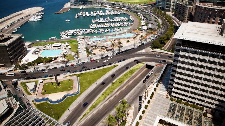 <b>InterContinental Phoenicia Beirut Exterior</b>. Images powered by <a href="https://www.leonardoworldwide.com/" title="Leonardo Worldwide" target="_blank">Leonardo</a>.
