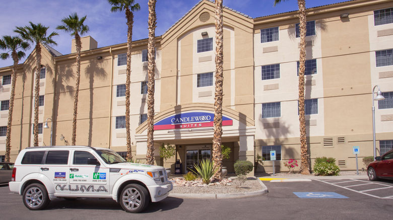 Candlewood Suites Exterior. Images powered by <a href="https://www.leonardoworldwide.com" target="_blank" rel="noopener">Leonardo</a>.