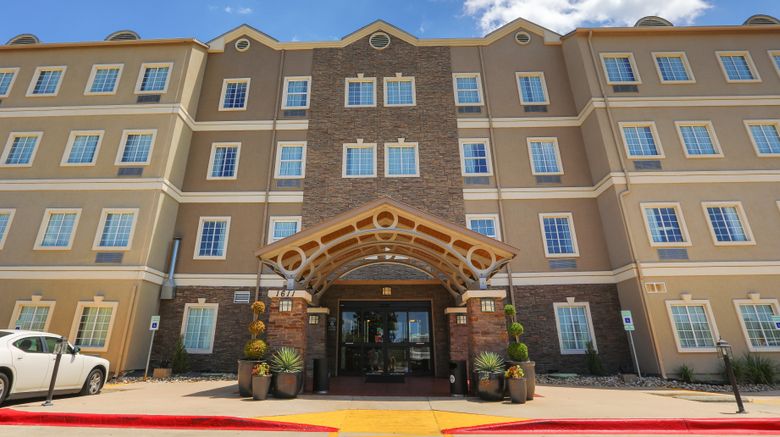 Staybridge Suites Austin Airport Exterior. Images powered by <a href="https://www.leonardoworldwide.com" target="_blank" rel="noopener">Leonardo</a>.