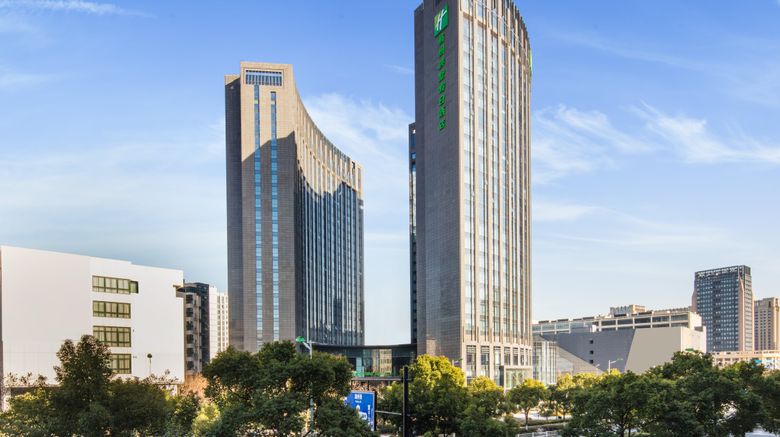 <b>Holiday Inn Hangzhou Gongshu Exterior</b>. Images powered by <a href="https://www.leonardoworldwide.com/" title="Leonardo Worldwide" target="_blank">Leonardo</a>.