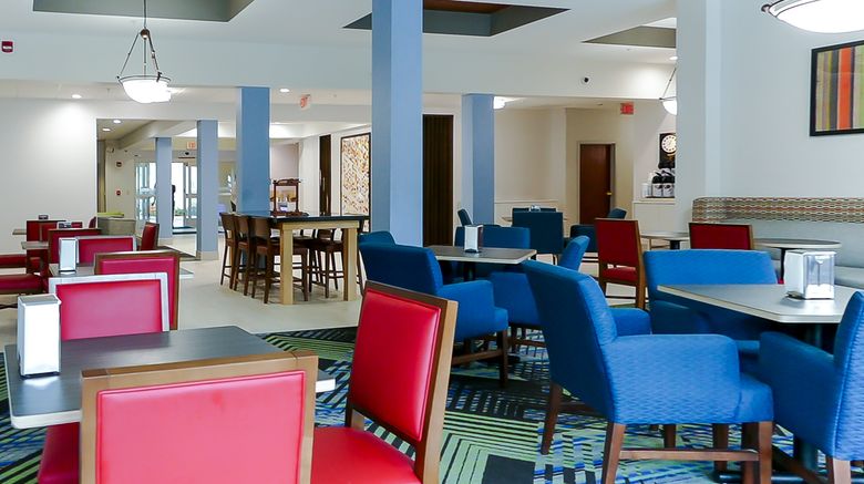 <b>Holiday Inn Express Hotel & Suites Restaurant</b>. Images powered by <a href="https://www.leonardoworldwide.com/" title="Leonardo Worldwide" target="_blank">Leonardo</a>.
