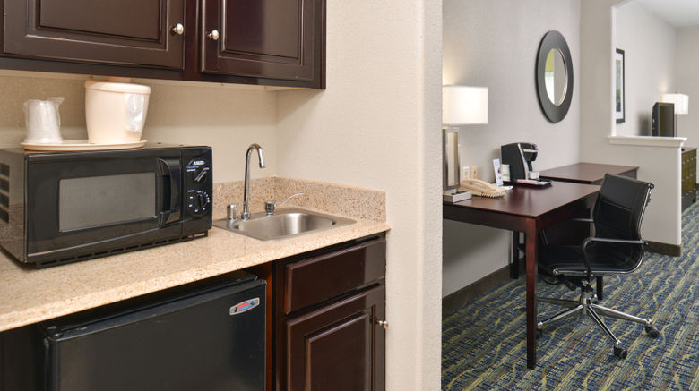 <b>Holiday Inn Express & Suites San Antonio Room</b>. Images powered by <a href="https://www.leonardoworldwide.com/" title="Leonardo Worldwide" target="_blank">Leonardo</a>.