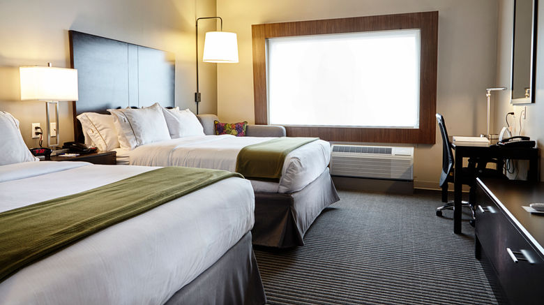 <b>Holiday Inn Express & Suites Tahlequah Room</b>. Images powered by <a href="https://www.leonardoworldwide.com/" title="Leonardo Worldwide" target="_blank">Leonardo</a>.