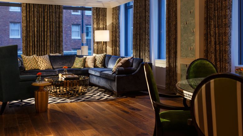 <b>Kimpton Hotel Monaco Pittsburgh Suite</b>. Images powered by <a href="https://www.leonardoworldwide.com/" title="Leonardo Worldwide" target="_blank">Leonardo</a>.