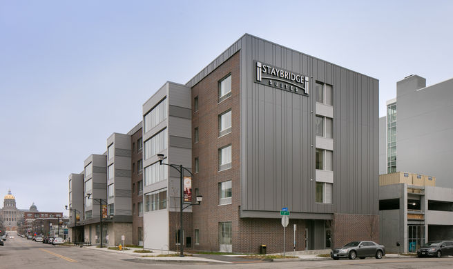 Staybridge Suites Des Moines Downtown Exterior