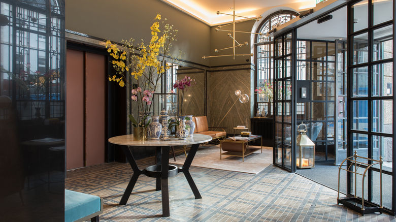<b>Hotel Indigo The Hague Palace Noordeinde Lobby</b>. Images powered by <a href="https://www.leonardoworldwide.com/" title="Leonardo Worldwide" target="_blank">Leonardo</a>.
