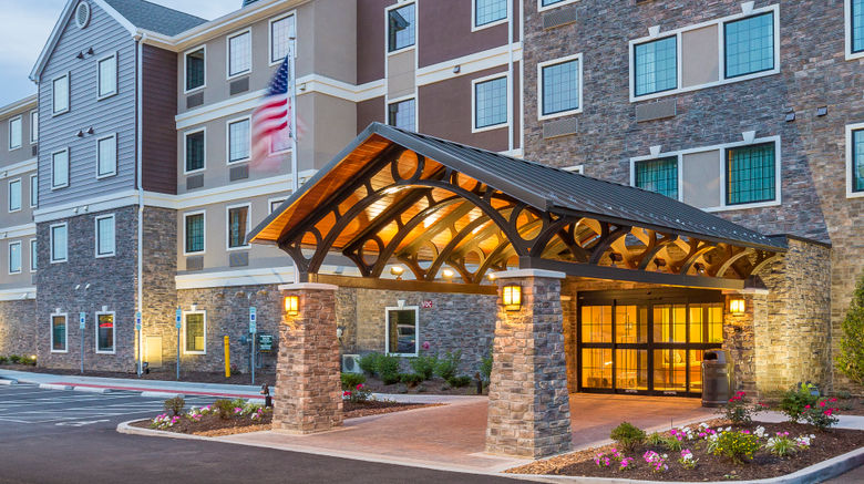 Staybridge Suites, Canton Exterior. Images powered by <a href="https://www.leonardoworldwide.com" target="_blank" rel="noopener">Leonardo</a>.