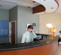 Holiday Inn Express Leland-Wilmington Lobby