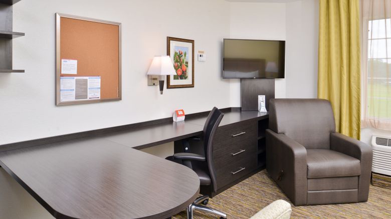 <b>Candlewood Suites Beaumont Room</b>. Images powered by <a href="https://www.leonardoworldwide.com/" title="Leonardo Worldwide" target="_blank">Leonardo</a>.