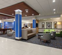 Holiday Inn Expres/Suites Brigham City Lobby