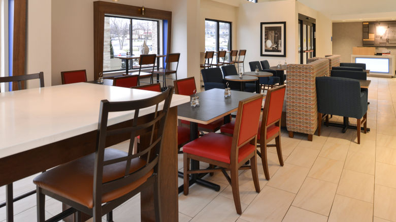 <b>Holiday Inn Express & Suites Raleigh NE Restaurant</b>. Images powered by <a href="https://www.leonardoworldwide.com/" title="Leonardo Worldwide" target="_blank">Leonardo</a>.