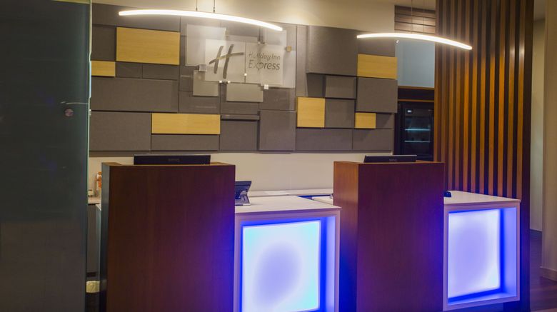 <b>Holiday Inn Express Merida Lobby</b>. Images powered by <a href="https://www.leonardoworldwide.com/" title="Leonardo Worldwide" target="_blank">Leonardo</a>.
