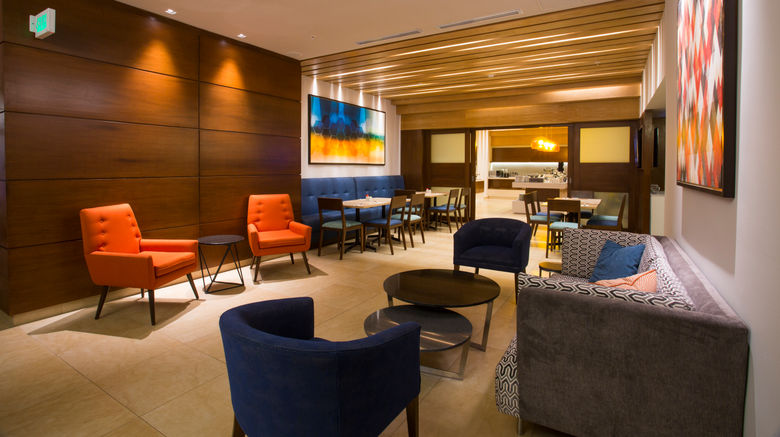 <b>Holiday Inn Express Merida Restaurant</b>. Images powered by <a href="https://www.leonardoworldwide.com/" title="Leonardo Worldwide" target="_blank">Leonardo</a>.