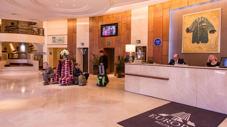 <b>Europa Hotel Lobby</b>. Images powered by <a href="https://www.leonardoworldwide.com/" title="Leonardo Worldwide" target="_blank">Leonardo</a>.