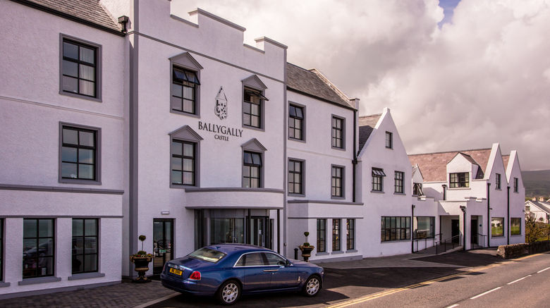 <b>Ballygally Castle Hotel Exterior</b>. Images powered by <a href="https://www.leonardoworldwide.com/" title="Leonardo Worldwide" target="_blank">Leonardo</a>.