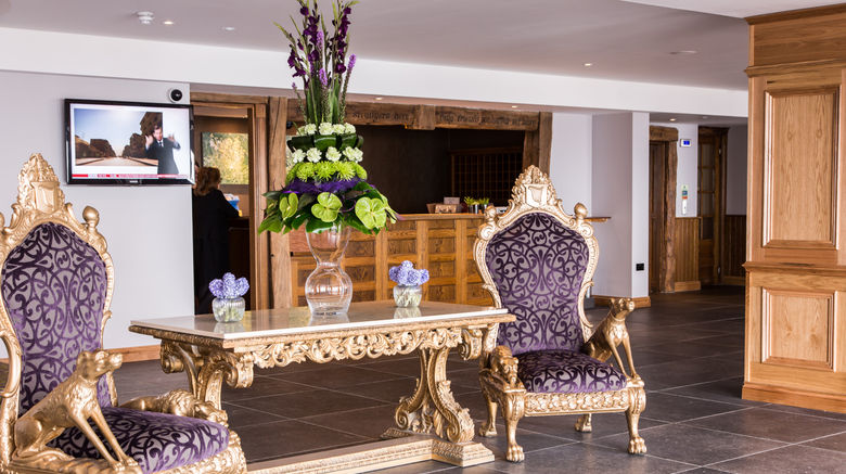 <b>Ballygally Castle Hotel Lobby</b>. Images powered by <a href="https://www.leonardoworldwide.com/" title="Leonardo Worldwide" target="_blank">Leonardo</a>.