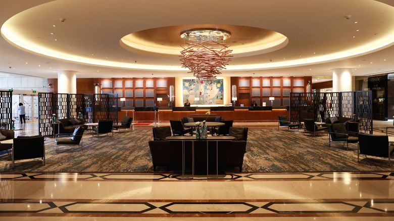 <b>InterContinental David Tel Aviv Lobby</b>. Images powered by <a href=https://www.travelagewest.com/Hotels/Tel-Aviv-Israel/