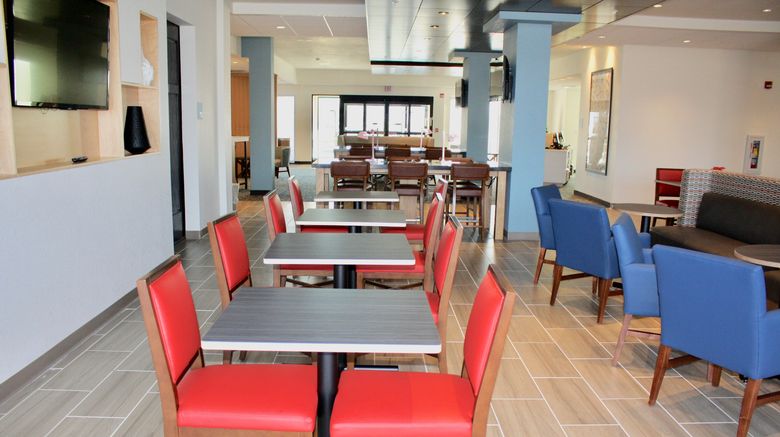 <b>Holiday Inn Express Stes University Area Restaurant</b>. Images powered by <a href="https://www.leonardoworldwide.com/" title="Leonardo Worldwide" target="_blank">Leonardo</a>.