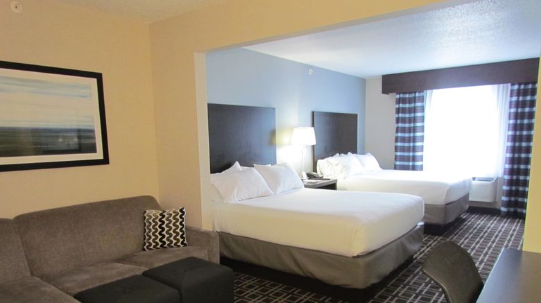 <b>Holiday Inn Express Le Claire Riverfront Room</b>. Images powered by <a href="https://www.leonardoworldwide.com/" title="Leonardo Worldwide" target="_blank">Leonardo</a>.