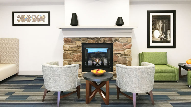 <b>Holiday Inn Express Lobby</b>. Images powered by <a href="https://www.leonardoworldwide.com/" title="Leonardo Worldwide" target="_blank">Leonardo</a>.