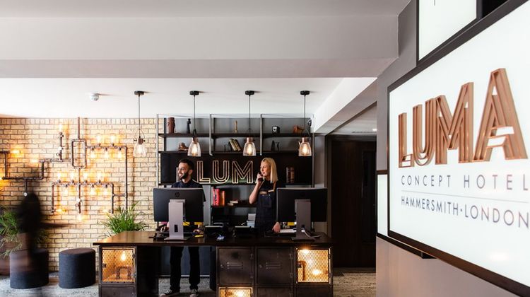 Heeton Concept Hotel Luma Hammersmith Lobby