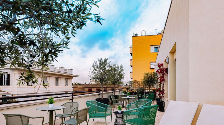 Mercure Roma Piazza Bologna Exterior. Images powered by <a href="https://www.leonardoworldwide.com" target="_blank" rel="noopener">Leonardo</a>.