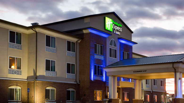 <b>Holiday Inn Express & Suites Nevada Exterior</b>. Images powered by <a href="https://www.leonardoworldwide.com/" title="Leonardo Worldwide" target="_blank">Leonardo</a>.