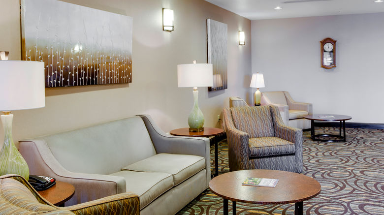 <b>Holiday Inn Express & Suites Nevada Lobby</b>. Images powered by <a href="https://www.leonardoworldwide.com/" title="Leonardo Worldwide" target="_blank">Leonardo</a>.