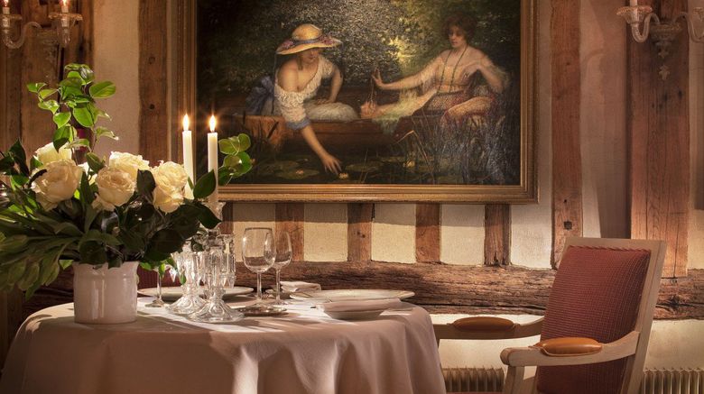 <b>Ferme St Simeon Restaurant</b>. Images powered by <a href="https://www.leonardoworldwide.com/" title="Leonardo Worldwide" target="_blank">Leonardo</a>.
