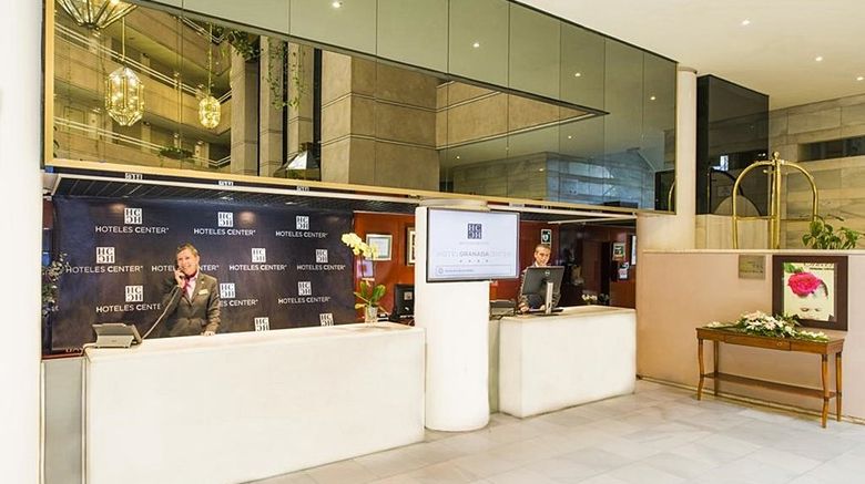 <b>Granada Center Hotel Lobby</b>. Images powered by <a href="https://www.leonardoworldwide.com/" title="Leonardo Worldwide" target="_blank">Leonardo</a>.