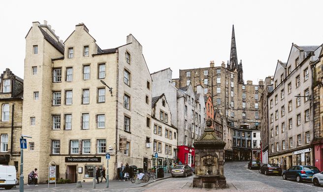 The Grassmarket Hotel Exterior