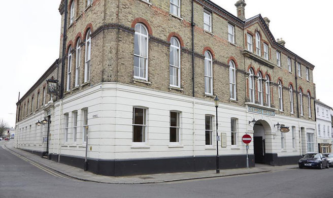 George Hotel Huntingdon Exterior