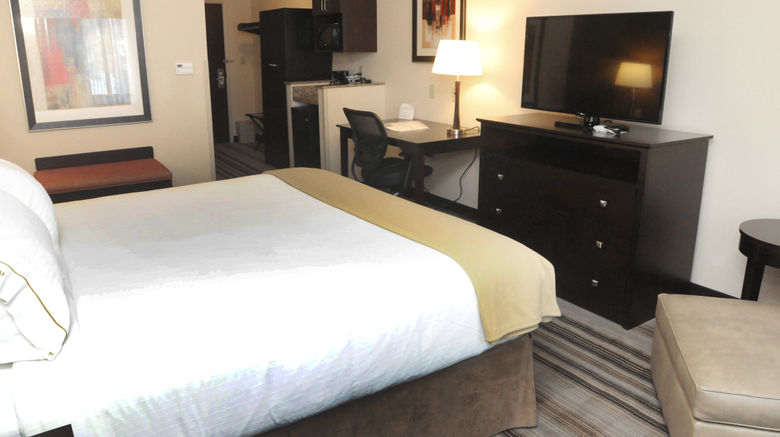 <b>Holiday Inn Express Hotel & Suites Room</b>. Images powered by <a href="https://www.leonardoworldwide.com/" title="Leonardo Worldwide" target="_blank">Leonardo</a>.