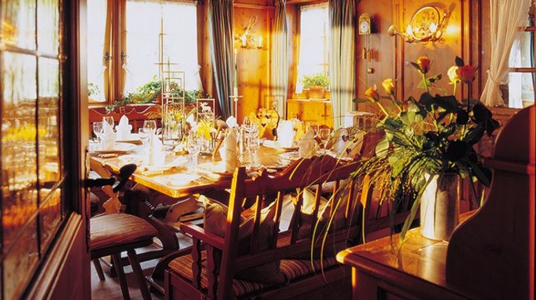 <b>Relais Chateaux Hotel Jagdhof Restaurant</b>. Images powered by <a href="https://www.leonardoworldwide.com/" title="Leonardo Worldwide" target="_blank">Leonardo</a>.