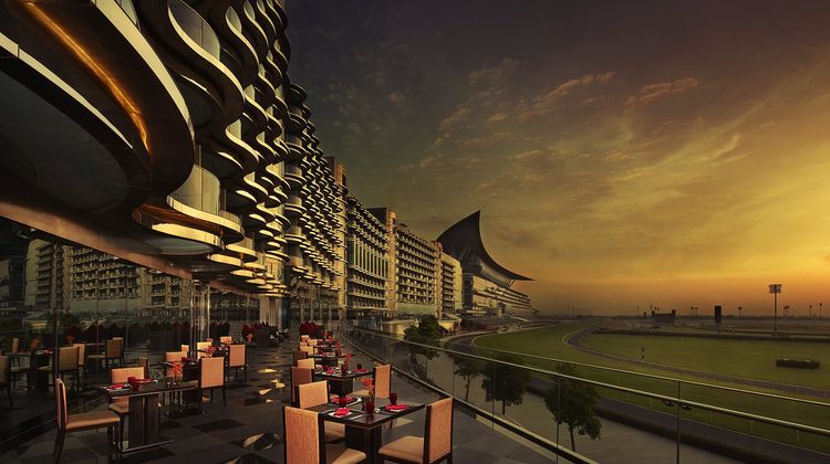 The Meydan Hotel Exterior
