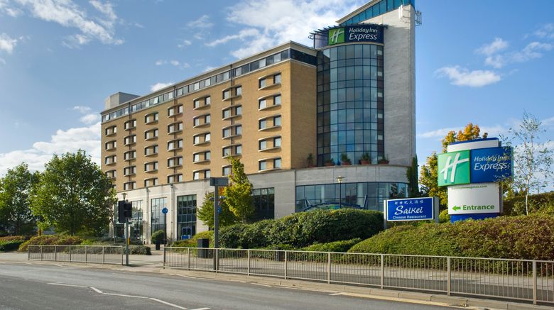 Holiday Inn Express Greenwich Exterior. Images powered by <a href="https://www.leonardoworldwide.com" target="_blank" rel="noopener">Leonardo</a>.
