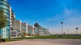 <b>The Meydan Hotel Exterior</b>. Images powered by <a href="https://www.leonardoworldwide.com/" title="Leonardo Worldwide" target="_blank">Leonardo</a>.