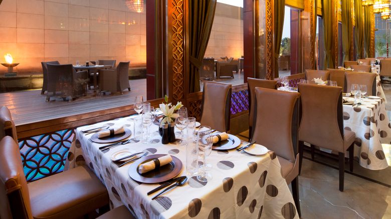 <b>Crowne Plaza New Delhi Okhla Restaurant</b>. Images powered by <a href="https://www.leonardoworldwide.com/" title="Leonardo Worldwide" target="_blank">Leonardo</a>.