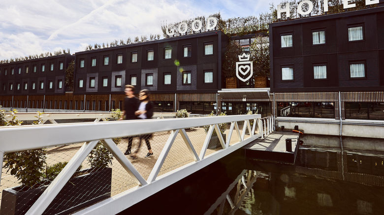 <b>Good Hotel London Exterior</b>. Images powered by <a href="https://www.leonardoworldwide.com/" title="Leonardo Worldwide" target="_blank">Leonardo</a>.