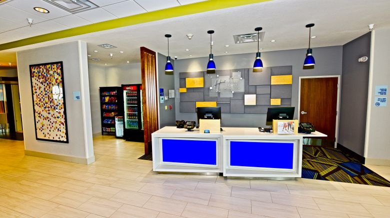 <b>Holiday Inn Exp & Suites Perryville I-55 Lobby</b>. Images powered by <a href="https://www.leonardoworldwide.com/" title="Leonardo Worldwide" target="_blank">Leonardo</a>.