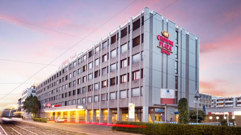 Crowne Plaza Zurich Exterior. Images powered by <a href="https://www.leonardoworldwide.com" target="_blank" rel="noopener">Leonardo</a>.