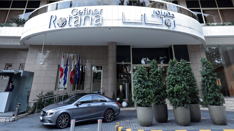 <b>Gefinor Rotana Exterior</b>. Images powered by <a href="https://www.leonardoworldwide.com/" title="Leonardo Worldwide" target="_blank">Leonardo</a>.