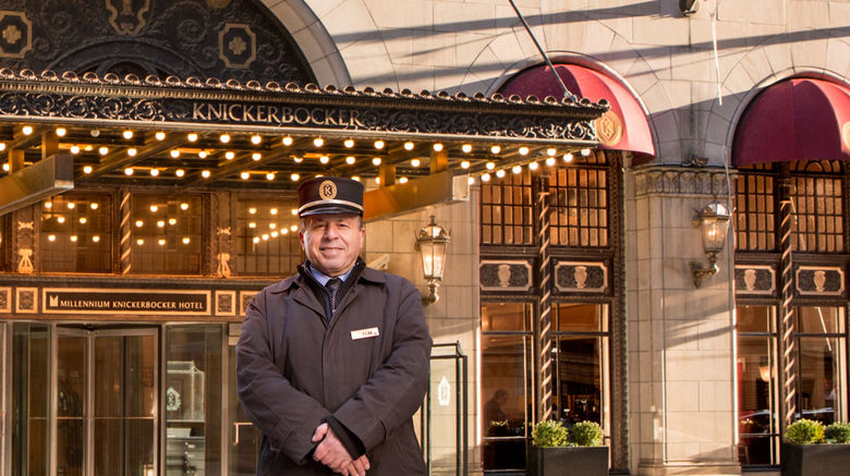 <b>Millennium Knickerbocker Hotel Exterior</b>. Images powered by <a href="https://www.leonardoworldwide.com/" title="Leonardo Worldwide" target="_blank">Leonardo</a>.