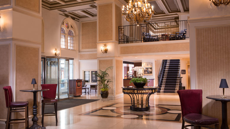 <b>Millennium Knickerbocker Hotel Lobby</b>. Images powered by <a href="https://www.leonardoworldwide.com/" title="Leonardo Worldwide" target="_blank">Leonardo</a>.