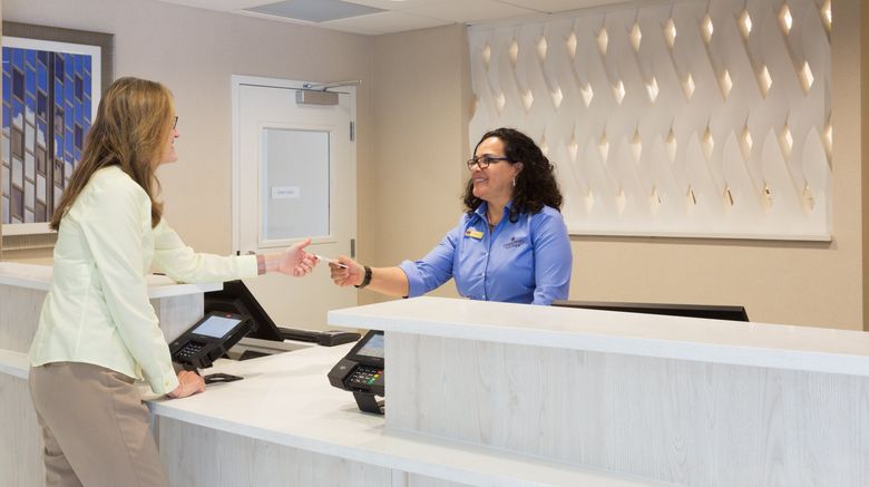 <b>Candlewood Suites Miami Intl Airport Lobby</b>. Images powered by <a href="https://www.leonardoworldwide.com/" title="Leonardo Worldwide" target="_blank">Leonardo</a>.